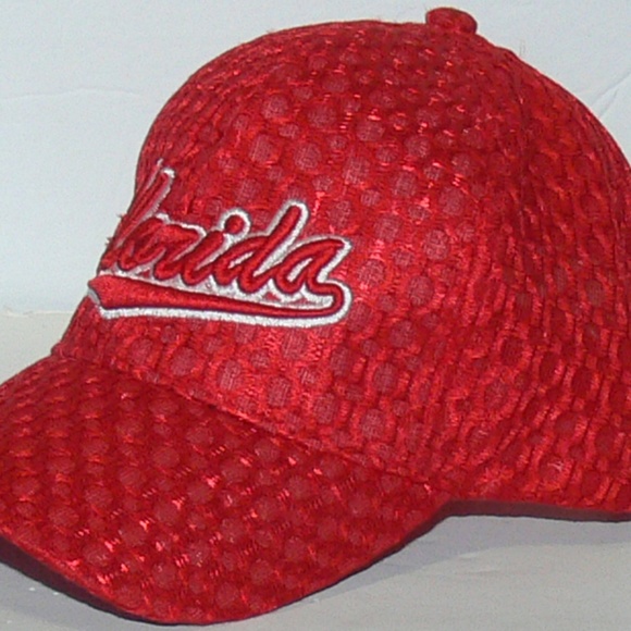 Men's Florida red hat - Picture 3 of 5